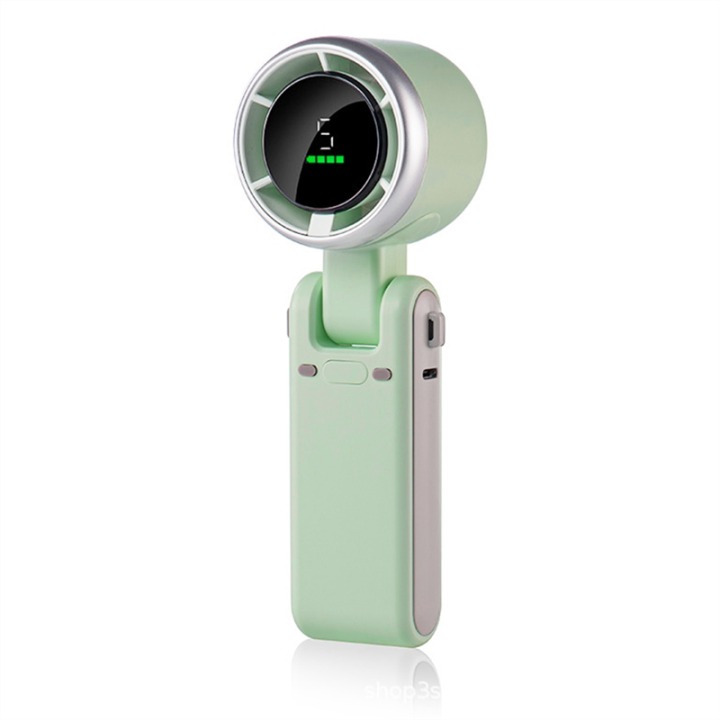 Portable Handheld Turbo Fan, 5 Gear Wind, Battery Operated, Up to 5+ Working Hours - Image 2